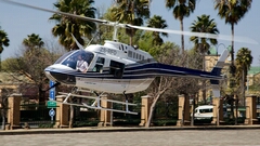 Bell 206b3 ZS-RFD Gold Reef City, Johannesburg, ZA