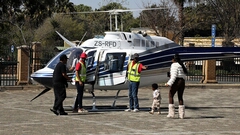 Bell 206b3 ZS-RFD Gold Reef City, Johannesburg, ZA