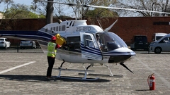 Bell 206b3 ZS-RFD Gold Reef City, Johannesburg, ZA