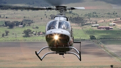 Bell 407 ZS-HEK Helicopter GFA, Johannesburg, ZA